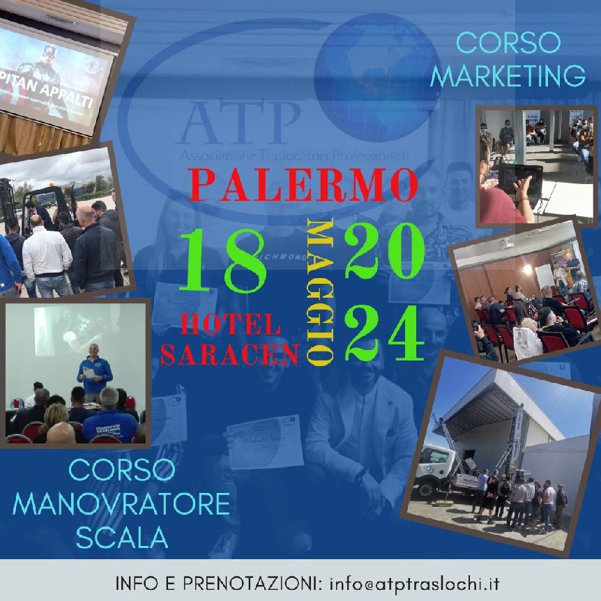 Quest'anno ATP ha scelto Palermo per i corsi di formazione!